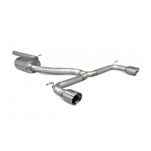 Cat-back non resonated Golf MK7,5 GTi