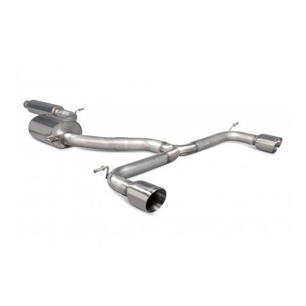 Cat-back resonated Golf MK7,5 GTi