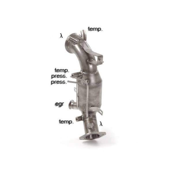 Sport catalyst Ragazzon for ALFA ROMEO Stelvio (03/2017 - Today) 54.0342.01