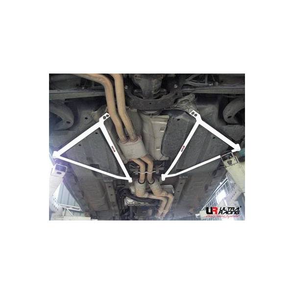 Barres inférieur arrière latérales UR BMW E83 X3 2.5 03+