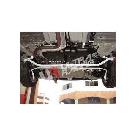 Rear lower bar UR Toyota Yaris HB/Sedan 05+