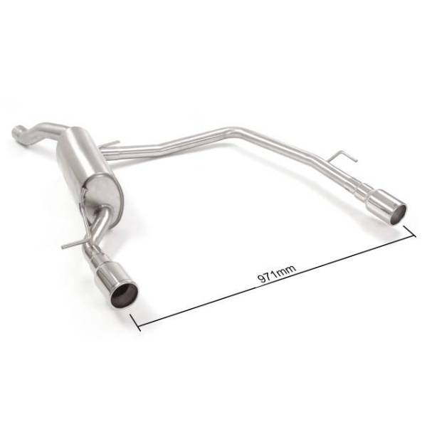 Rear silencer Ragazzon Seat Ibiza VII (6F) (01/2017 - Today)