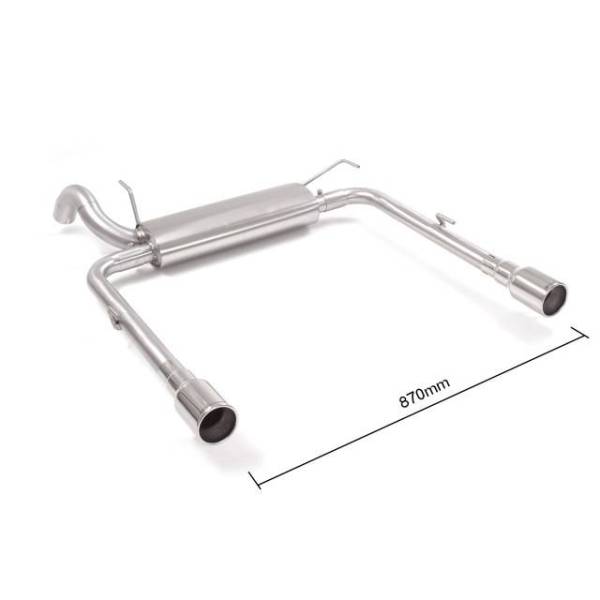 Rear silencer Ragazzon for FIAT Tipo (356) (05/2016 - Today) 50.0922.05