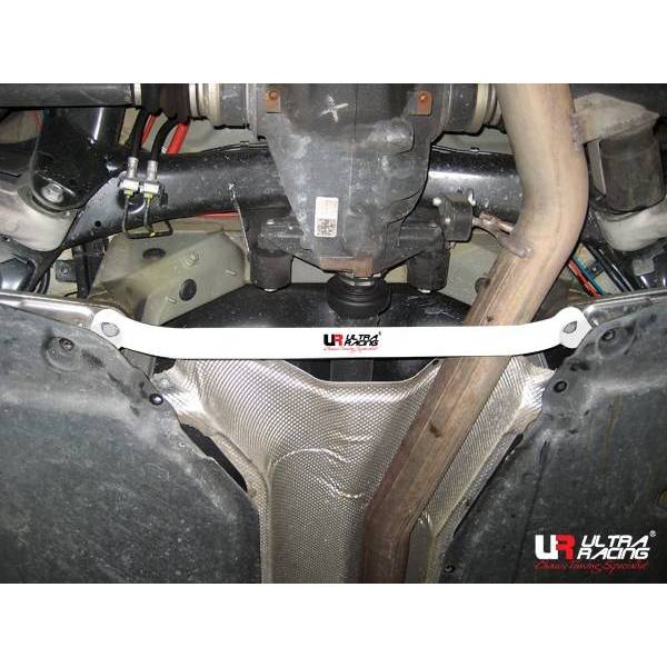 Rear lower bar UR BMW X5 E70 3.0 06+