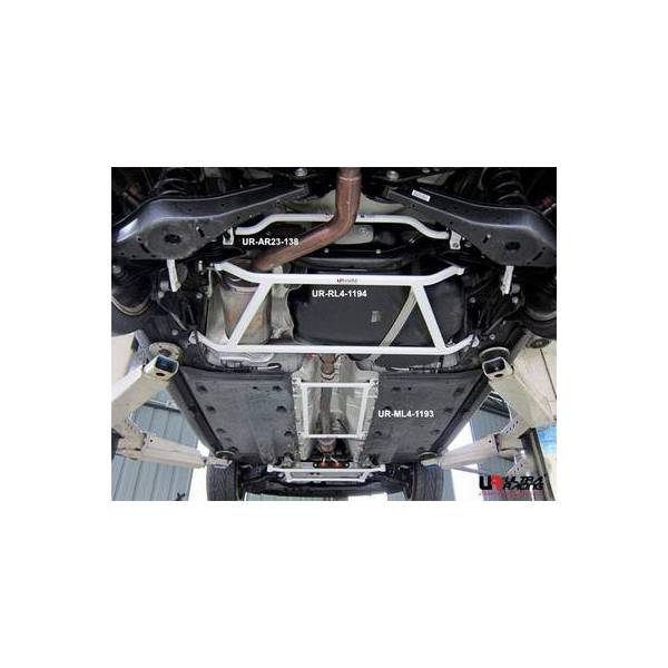 Rear lower bar UR VW Golf 6 / Scirocco 08+ / Audi A3 8P