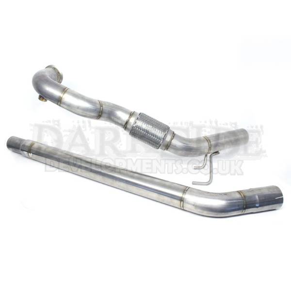 Tubo sostitutivo DPF Darkside per VW Transporter T5 2.0TDI CR