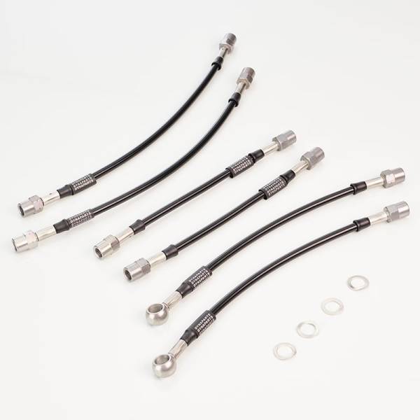 Upgraded brake lines kit for Audi A4/S4 B6 and B7