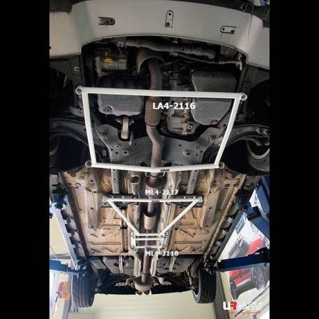 Barre inférieure milieu châssis UR Mini Coupe/Roadster R58/R59