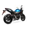 Silencieux Serket "Parallel" Scorpion Suzuki SV650 (2016-Current) / SV650 X 2016 - 2021