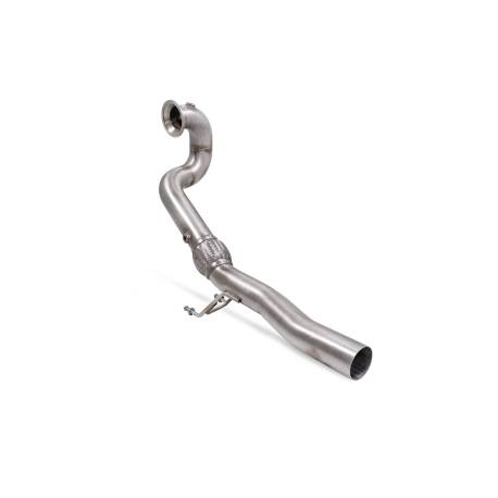De-cat turbo downpipe Scorpion for Volkswagen Golf GTI MK8 & Clubsport, Cupra Leon 245