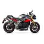 Silencieux Serket "Parallel", la paire. Scorpion Triumph Speed Triple 1050 R 2016 - 2017
