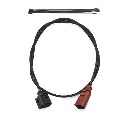 Cable extension for cold side dump valve relocation for EA113