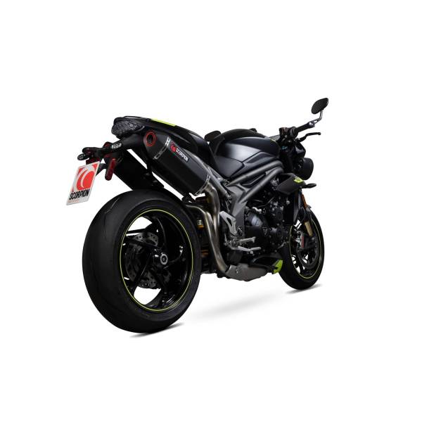 Silent Serket "Parallel", the pair. Scorpion Triumph Speed Triple R / Speed Triple S / Speed Triple RS 2018 - 2020