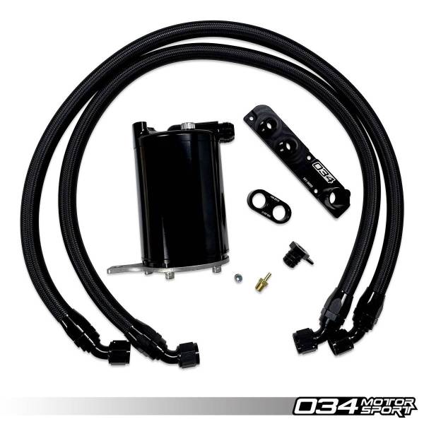 034Motorsport Catch Can Kit Audi 8J/8P TT/A3 & VW MKV GTI/GLI EA113 2.0 T FSI