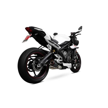 Red Power silencer Scorpion Triumph Street Triple 765 R/S/RS 2017 - 2019