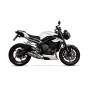 Red Power silencer Scorpion Triumph Street Triple 765 R/S/RS 2017 - 2019