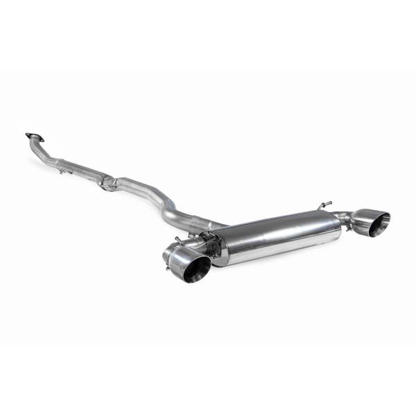 Non-res GPF back system Scorpion for Toyota GR Yaris & Circuit Pack