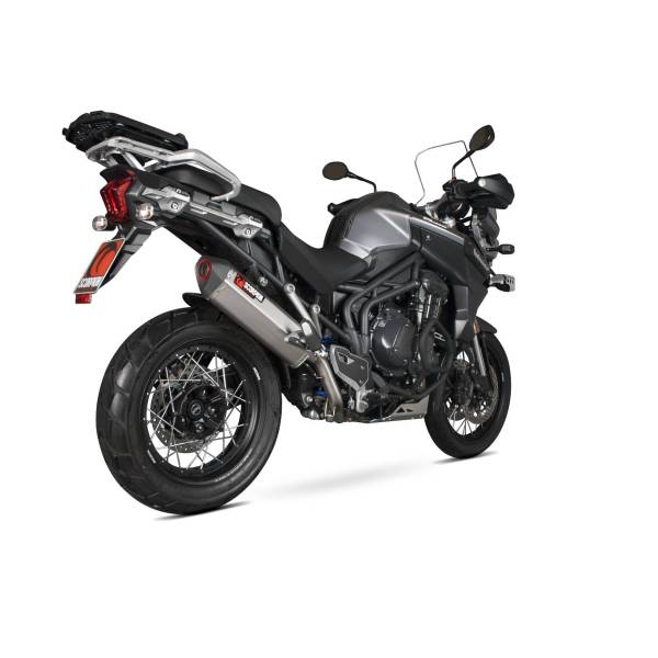 Silencieux Serket "Parallel" Scorpion Triumph Tiger 1200 Explorer 2012 - 2015