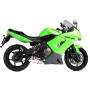 Silencieux Factory oval Scorpion Kawasaki ER6 F / N 2006 - 2011
