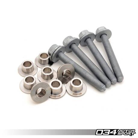 Kit de Collares de Bloqueo del Subchasis Delantero MQB 034Motorsport