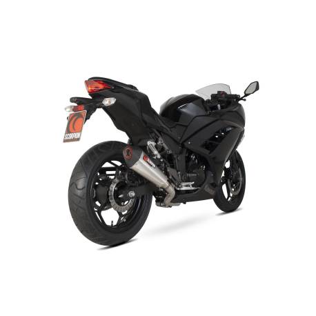 Ligne complète Serket Taper Scorpion Kawasaki Ninja 300 / Z300 2012 - 2017