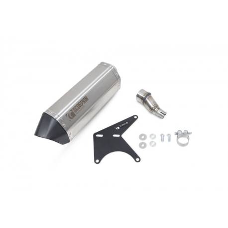 Silencieux Serket "Parallel" Scorpion Vespa GTS 125 iGET (Euro 5) 2020 - 2022