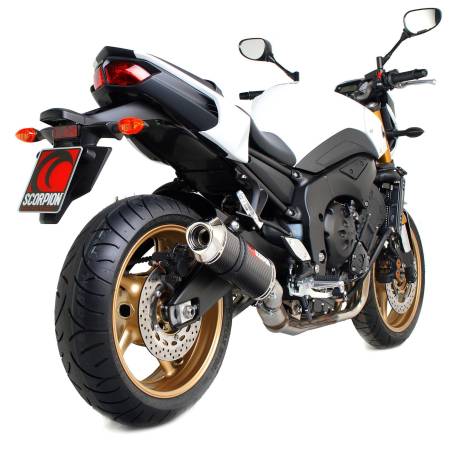 Silencieux Factory oval Scorpion Yamaha FZ8 / Fazer 8 2010 - 2016