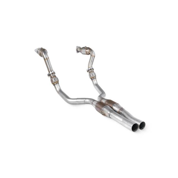 Downpipes with sports catalysts Scorpion for Audi S4 3.0 TFSI V6 Quattro & Avant B8/B8.5