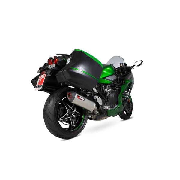 Silencieux Serket "Parallel" Scorpion Kawasaki Ninja H2-SX / H2-SX SE 2018 - 2020