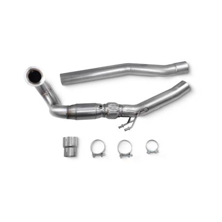 Downpipe catalyseur sport Scorpion pour Audi-VW S3 8Y / Golf Mk8R, Sans FAP