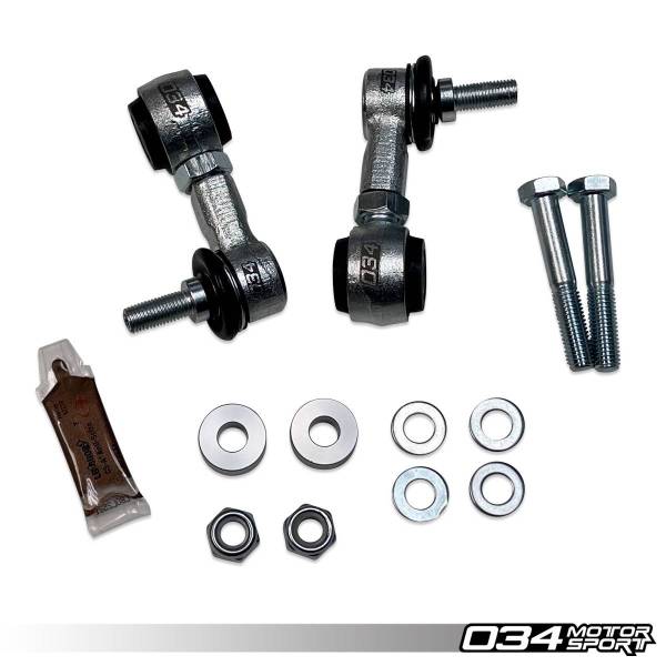Dynamic+ Kit de bieletas de barra estabilizadora trasera regulable para B8/8.5 Audi A4/S4, A5/S5, Q5/SQ5 y C7/C7.5 A6