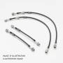 Flexible de frein Inox Dynaparts pour Dynaparts pour Alfa Romeo GT 2.0 2004-
