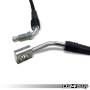 Kit flexibles de frein tressées en acier inoxydable, 8S/8V.5 Audi TT RS & RS3