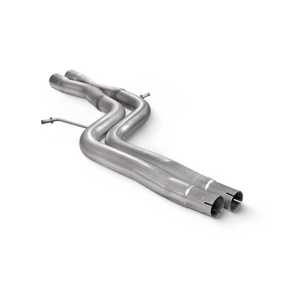 X-pipe OEM centre silencer delete Scorpion for Audi S4 3.0 TFSI V6 Quattro & Avant B8/B8.5