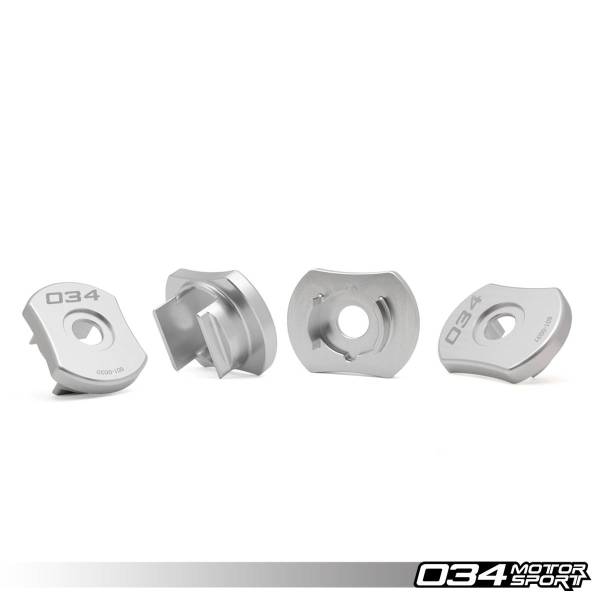 Kit de Insertos de Soporte de Subchasis Trasero en Aluminio 034Motorsport