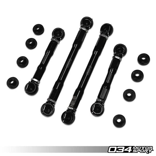 Kit de bieletas de altura regulable en aluminio 034Motorsport