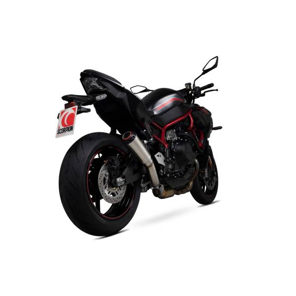 Red Power silencer Scorpion Kawasaki Z H2 2020 - 2022