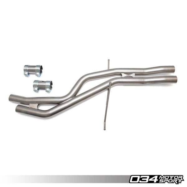 Res-X Resonator Delete and X-Pipe, B8/B8.5 Audi S4 3.0 TFSI