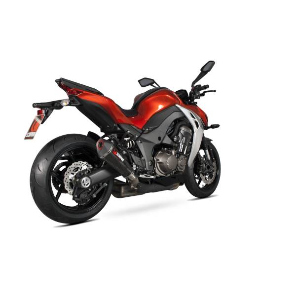 Silent Serket Taper, the pair. Scorpion Kawasaki Z1000 2014 - 2016