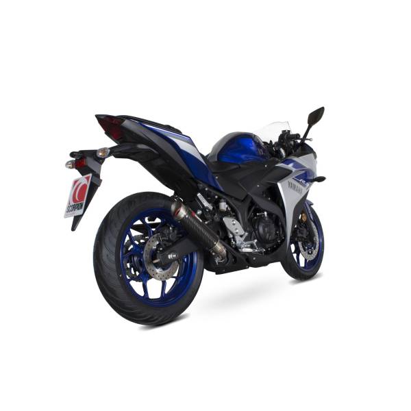 Silencieux RP1-GP Scorpion Yamaha YZF-R3 2014 - 2020
