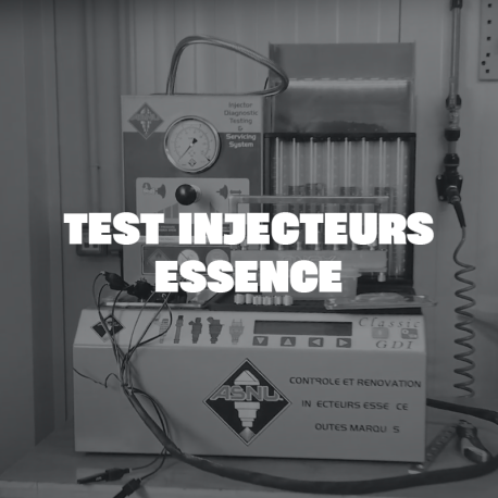 Service COMPLET sur injecteurs Essence uniquement