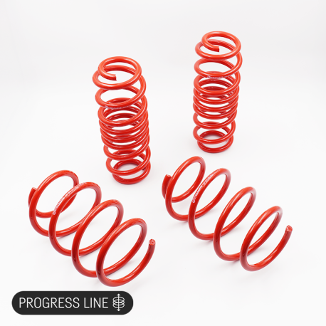 Dynaparts Lowering FR/RE (mm) Springs for Audi COUPE QUATTRO 89 Q 40/40