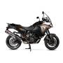 Silencieux Serket "Parallel" Scorpion KTM 1190 Adventure 2013 - 2016