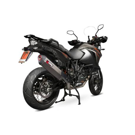 Silencieux Serket "Parallel" Scorpion KTM 1190 Adventure 2013 - 2016