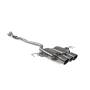 Part-resonated cat-back system Scorpion for Honda Civic Type R FK8 R/H Drive