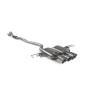 Part-resonated cat-back system Scorpion for Honda Civic Type R FK8 R/H Drive