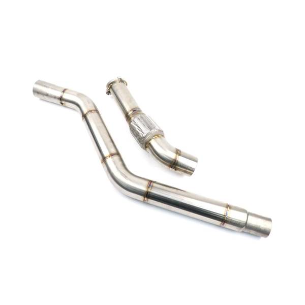 Sekundär-Downpipe mit DPF-Ersatzrohr Darkside für Audi A4/A5/Q5 2.7 oder 3.0 V6 TDi