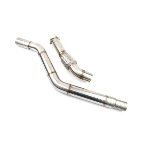 Downpipe secundario de anulación FAP Darkside para Audi A4/A5/Q5 2.7 o 3.0 V6 TDi