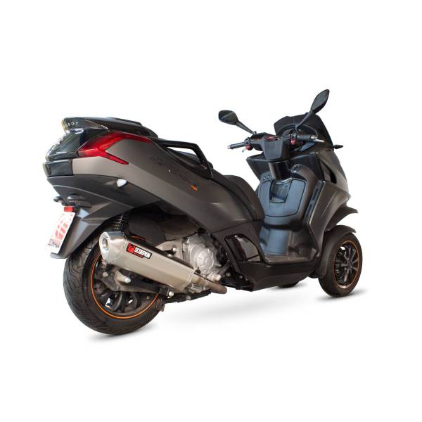 Silencieux Serket "Parallel" Scorpion Peugeot Metropolis 400 2013 - 2017