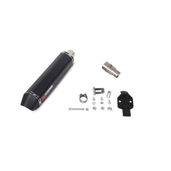 Silencieux Serket "Parallel" Scorpion Piaggio MP3 400 / MP3 400 LT, MP3 500 / MP3 500 LT